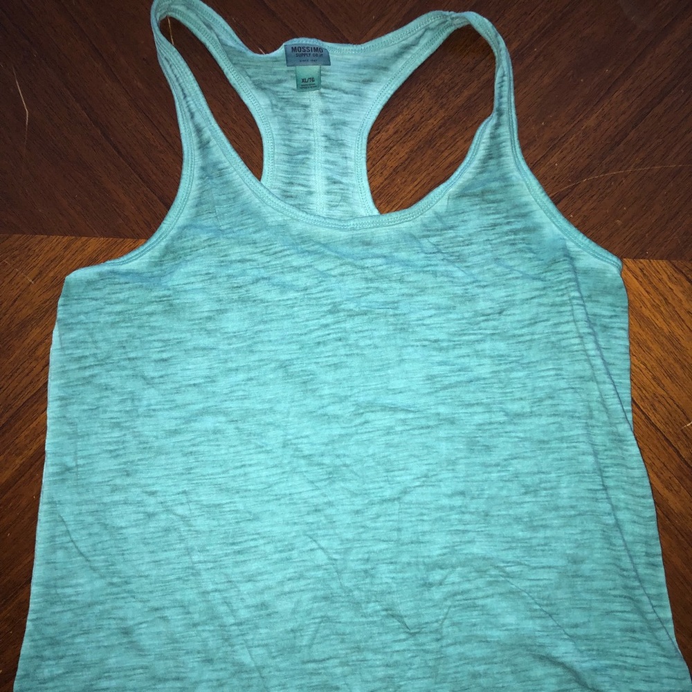 ⚫️ Racerback tank, green